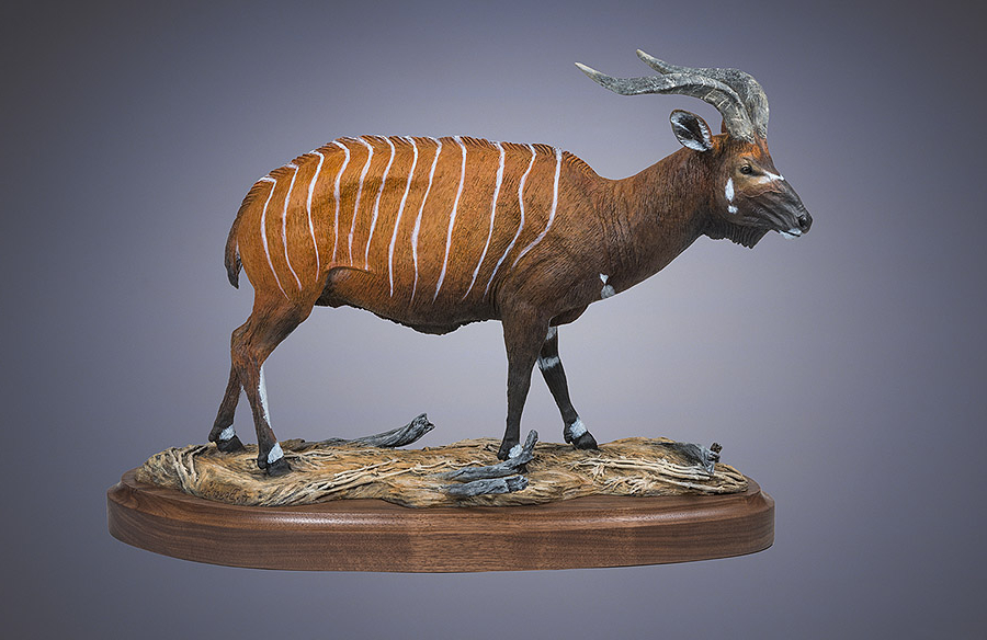 Jungle Drum (Bongo) - 
$6,050
18" x 16" x 9"